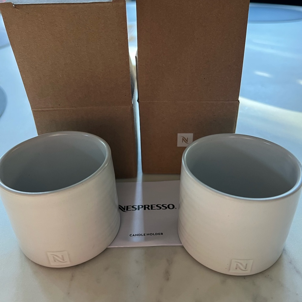 Set of nephews so tea candle holders